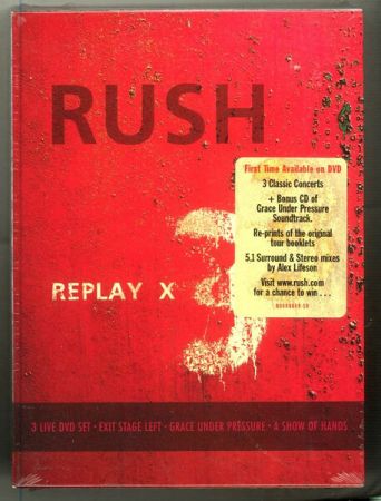 Rush - Replay x 3DVD5+2xDVD9 Box Set (2006)
