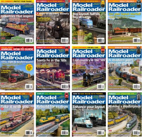 Model Railroader - Full Year 2023 Collection