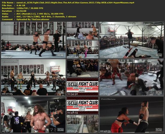 GCW Fight Club 2023 Night One The Art of War Games 2023 720p WEB x264-HyperMisawa