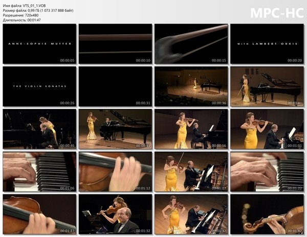 Anne-Sophie Mutter - The Mozart Violin Concertos, Sonatas &amp; Piano Trios5xDVD9 (2007)