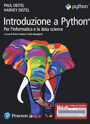 Introduzione a Python. Per l'informatica e la data science (Pearson)