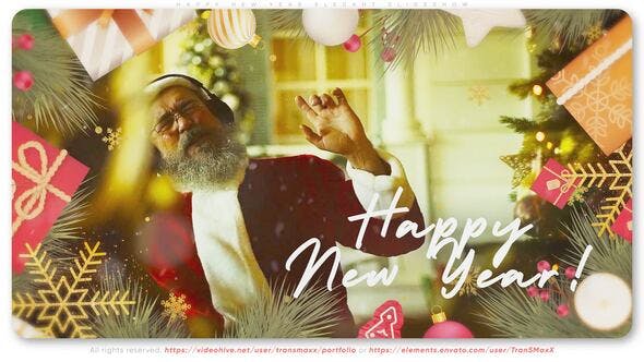 Videohive - Happy New Year Elegant Slideshow - 49000783