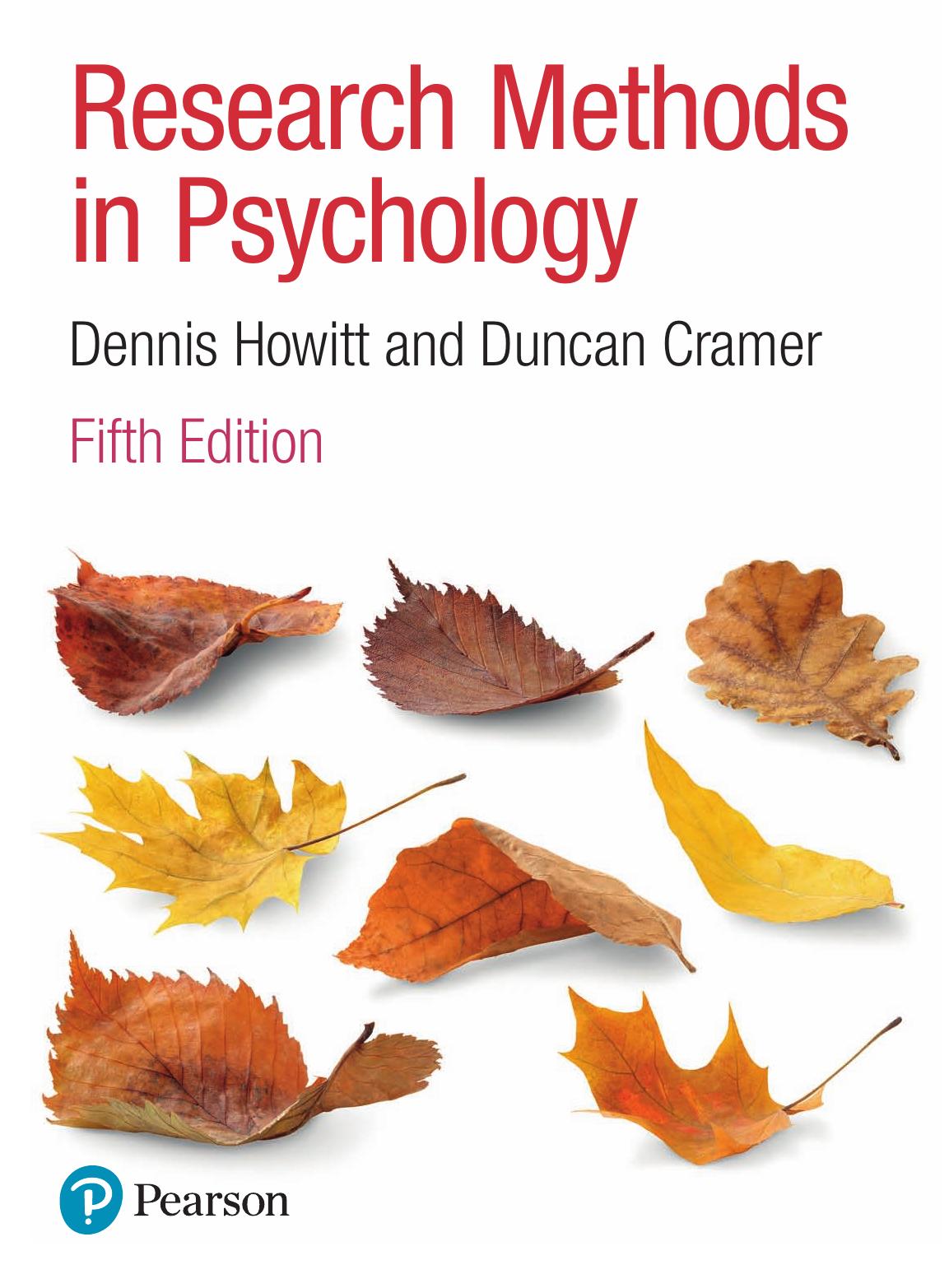 Research Methods In Psychology 5th Edition Softarchive
