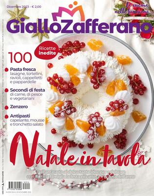 Giallo Zafferano N.12 - Dicembre 2023