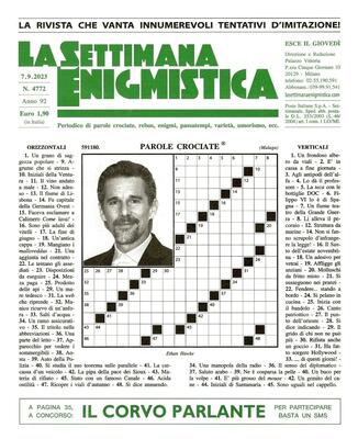 La Settimana Enigmistica N.4772 - 07 Settembre 2023