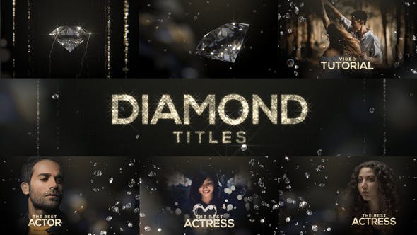 Videohive - Diamond Titles - 25543458