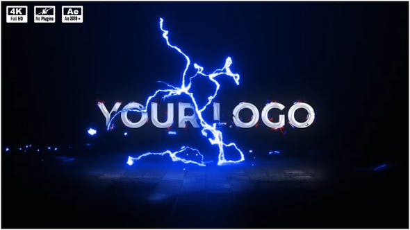 Videohive - Lightning Logo Reveal - 48999403