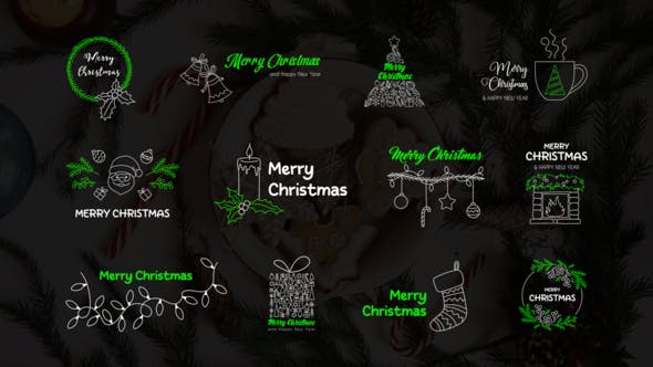 Videohive - Christmas Titles - 48999619