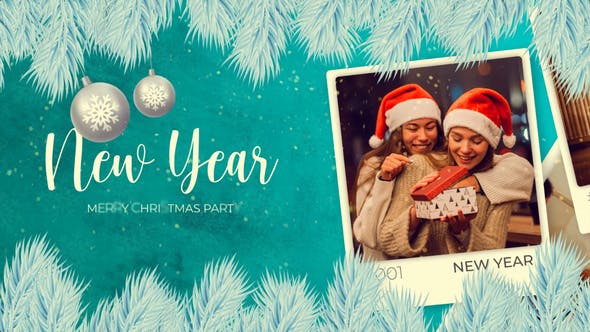 Videohive - New Year Photo Slideshow | Christmas Opener - 48999920