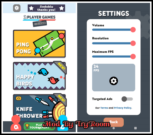 2 Player games : the Challenge v6.2.5
