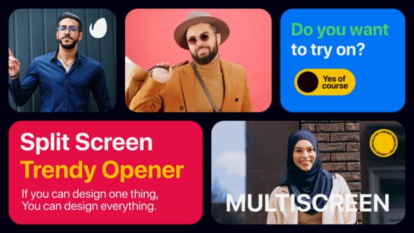 Videohive - Creative Multiscreen Slideshow - 49001383