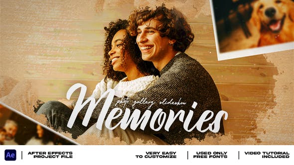 Videohive - Memories - Photo Gallery Slideshow - 43037190