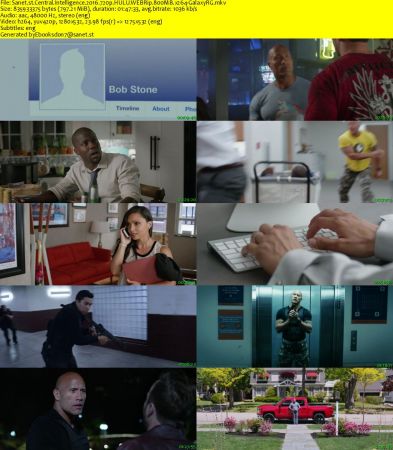 Central Intelligence 2016 720p HULU WEBRip 800MB x264-GalaxyRG