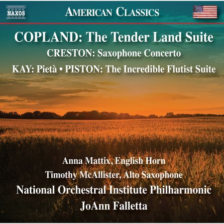 Anna Mattix - Copland, Creston, Kay &amp; Piston: Concertos &amp; Orchestral Suites (2023)Official Digital Download 24/96