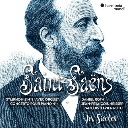 Les Siècles - Saint-Saëns: Symphony No. 3 "avec orgue" &amp; Piano Concerto No. 4 (Remastered Edition) (2021)24/96