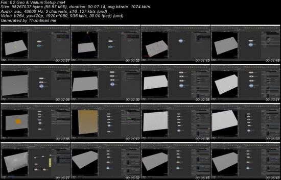 Burning Cloth Tear - Houdini &amp; Nuke VFX Course
