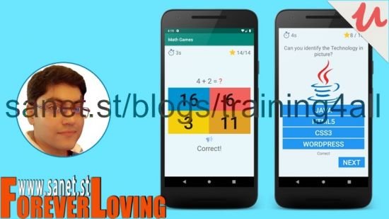 Android Game Development : Build Math based Game + Quiz App