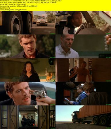 The Transporter 2002 720p HULU WEBRip 800MB x264-GalaxyRG