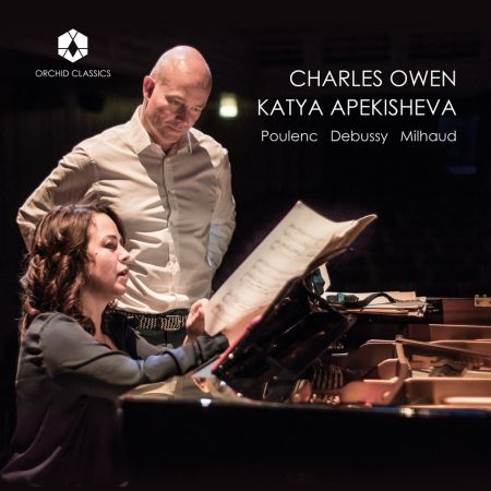 Charles Owen &amp; Katya Apekisheva - Poulenc, Debussy &amp; Milhaud: Works for 2 Pianos (2023)