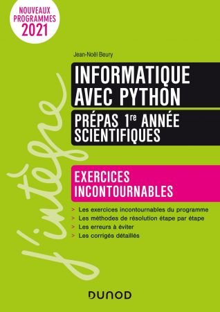 Informatique avec Python : Exercices incontournables