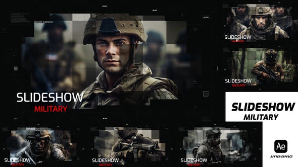 Videohive - Military Slideshow - 49001684