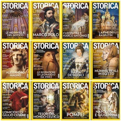 Storica National Geographic - Collezione Completa Anno 2023