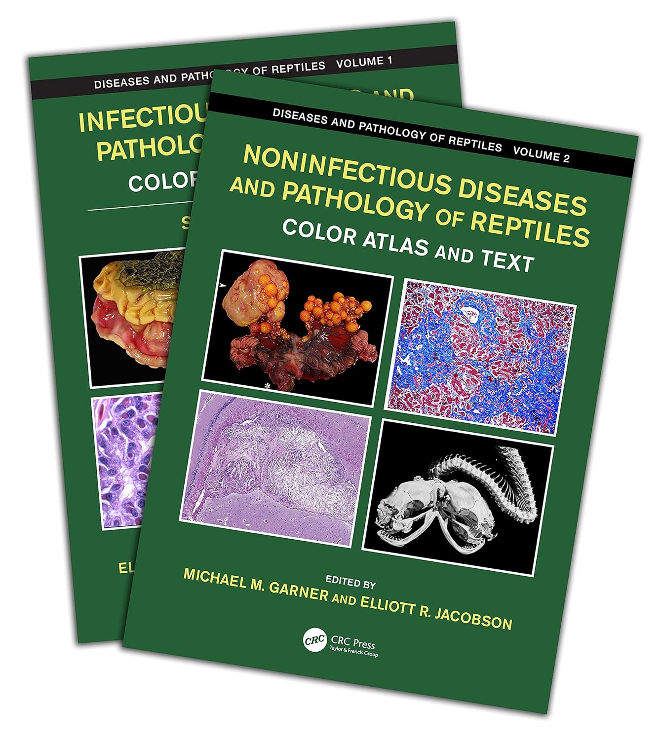 Diseases and Pathology of Reptiles Color Atlas and Text, Two