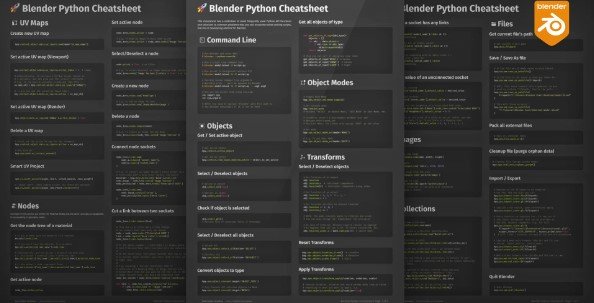 Blender Python Cheatsheet