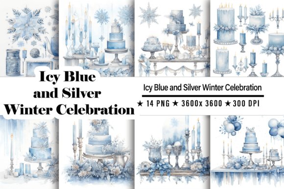 Icy Blue &amp; Silver Winter Celebration