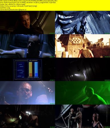 Pitch Black 2000 720p PCOK WEBRip 800MB x264-GalaxyRG