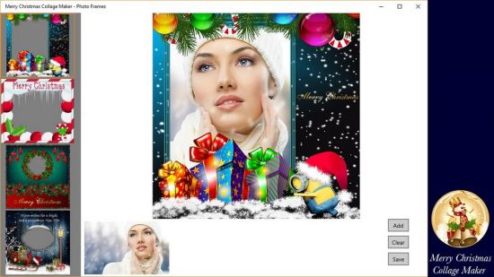 Merry Christmas Collage Maker - Photo Frames