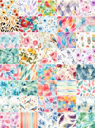 Watercolor Patterns - 1000+ Textures