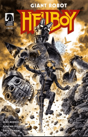 Giant Robot Hellboy #3 (2023)