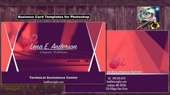 Business Cards - Templates for Photoshop