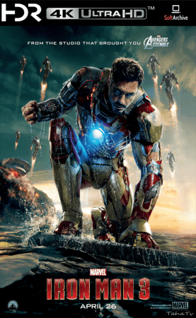 Iron Man 3 2013 UHD BluRay 2160p DD 5.1 HDR x265-BHDStudio