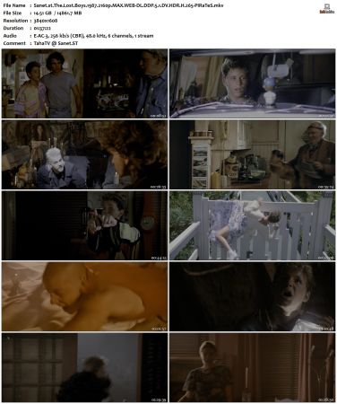 The Lost Boys 1987 2160p MAX WEB-DL DDP 5 1 DV HDR H265-PiRaTeS