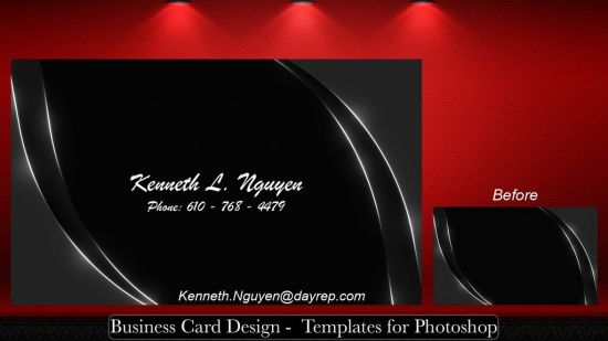 Business Card Design - Templates for Photoshop