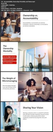 Accountability at the Workplace
