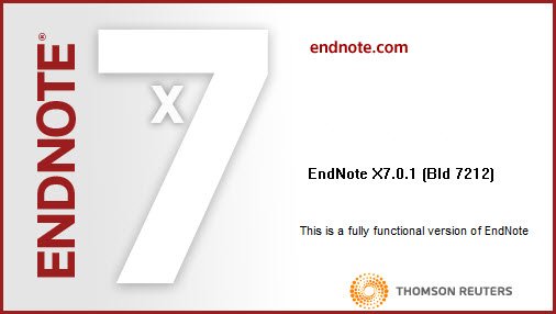 Install endnote x7