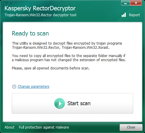  Kaspersky RectorDecryptor 2.7.0.0 portable 