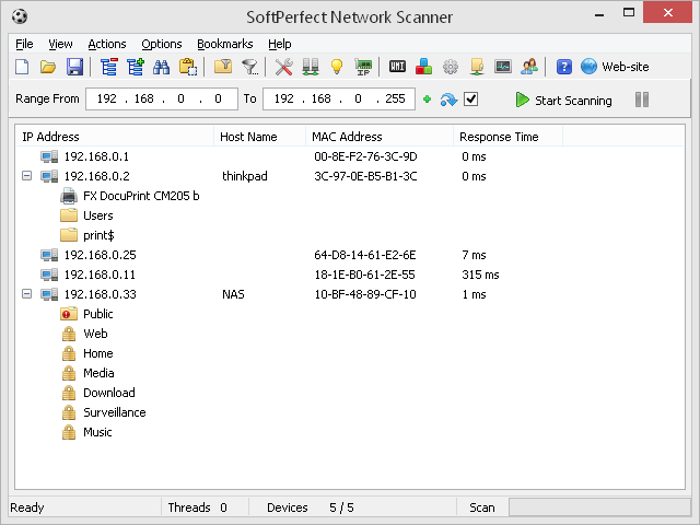 SoftPerfect Network Scanner 8.1.3 Multilingual
