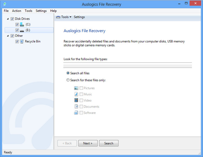 auslogics file recovery 4.4.2.0