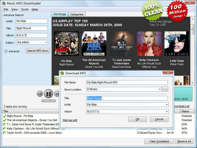 mp3 music download version 1.0